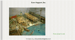 Desktop Screenshot of euro-support.be