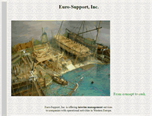 Tablet Screenshot of euro-support.be